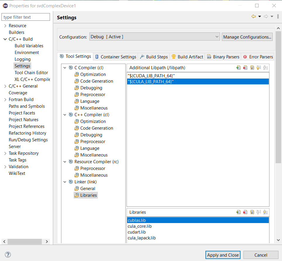 Ms Visual C Toolchain In Eclipse Ide