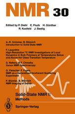 Solid-State NMR I Methods