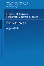 Solid-State NMR II