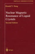 Nuclear Magnetic Resonance Spectroscopy of Liquid Crystals