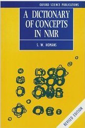 A Dictionary of Concepts in NMR