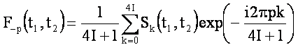 Antiecho signal from multiplex z-filter