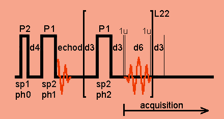 Carr-Purcell-Meiboom-Gill echo train