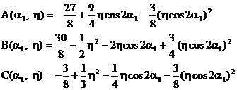 Coefficients A, B, and C