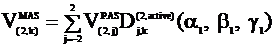 EFG tensor component V(2,k)MAS